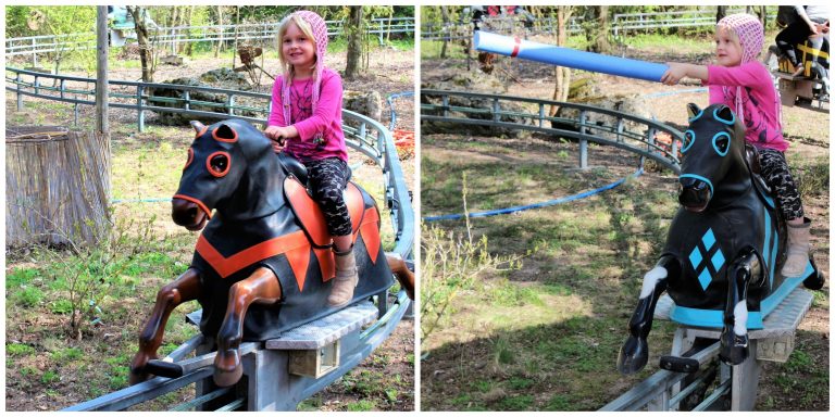 Ein Ritt auf der Riesenzunge Ein Tag im Freizeitpark