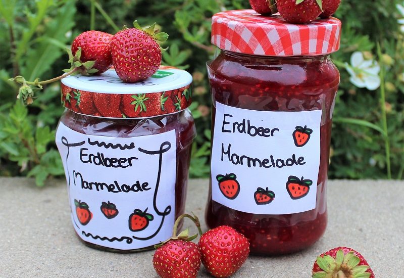 Erdbeermarmelade – nach diesem Rezept schmeckt sie wie bei Oma - Mama ...