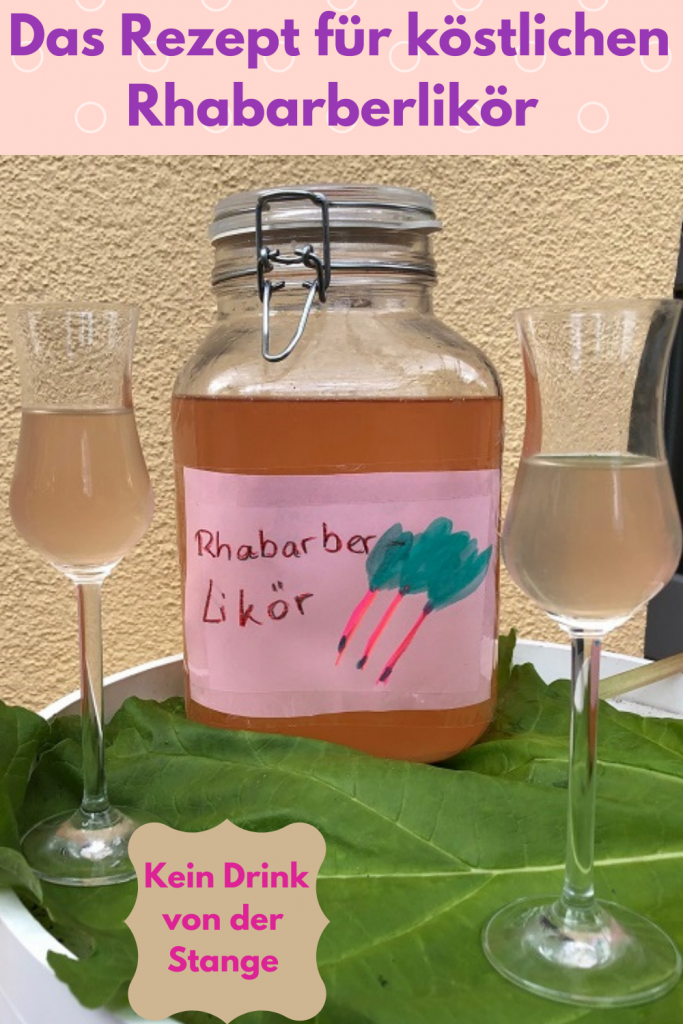 Rhabarber-Likör: Das einfache Rezept für den köstlichen Drink von der ...